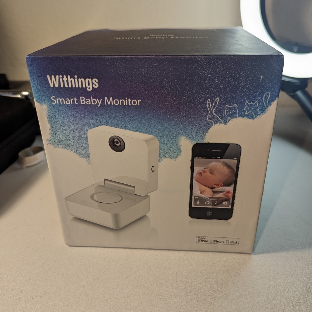Withings WBP01 Smart Baby Monitor, White